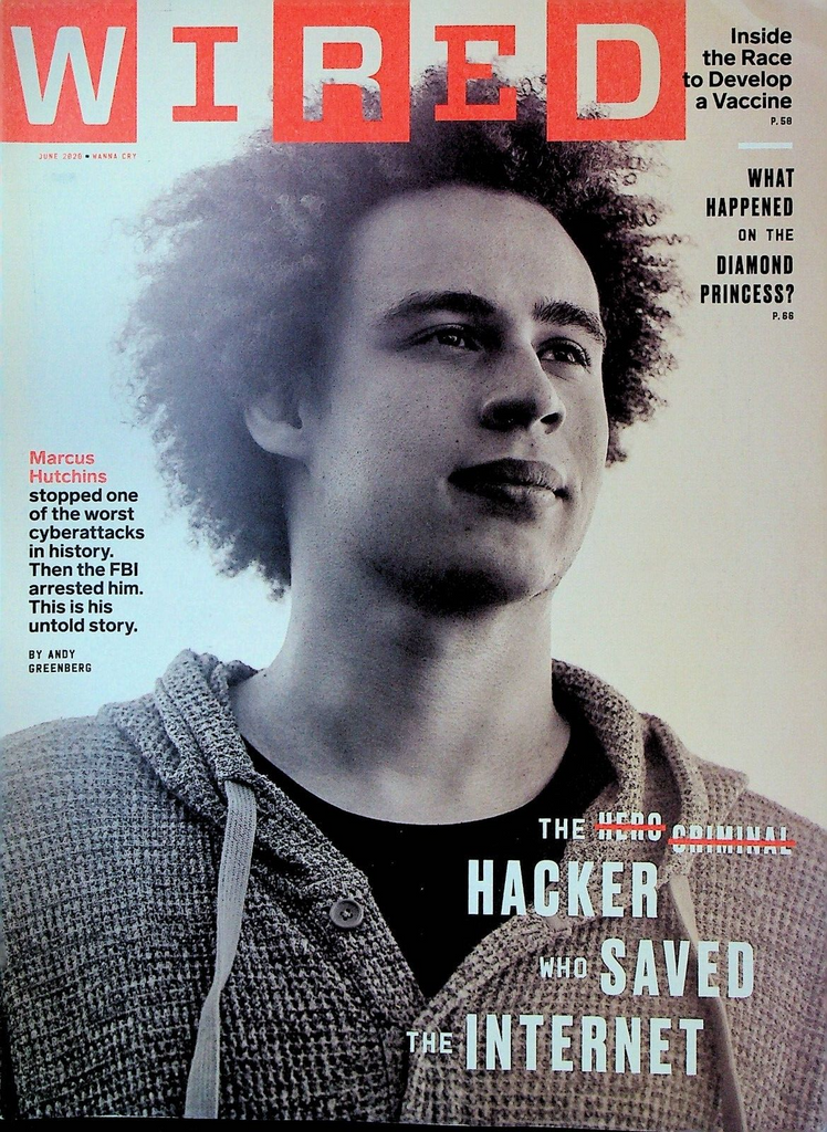 Wired Magazine June 2020 Marcus Hutchins Diamond Princess Cruise Ship