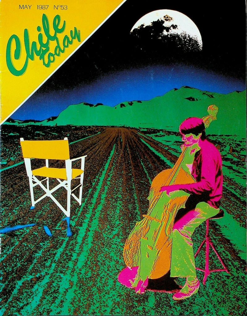 Chile Today Magazine May 1987 Lota Park Furniture Industry Music