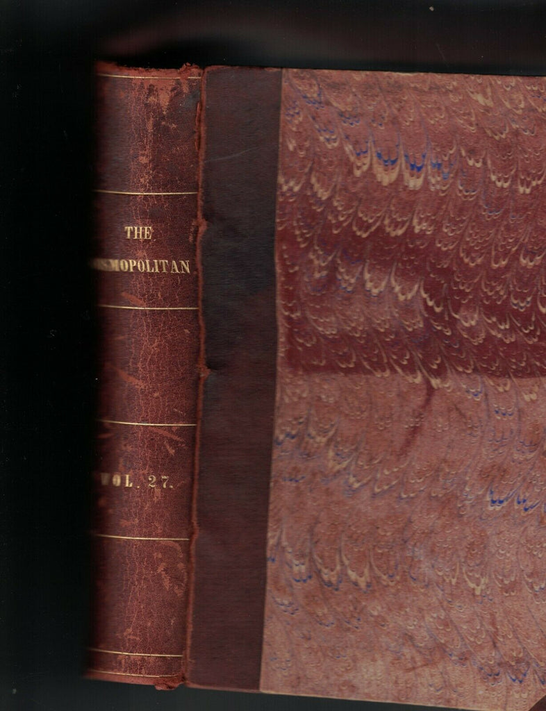 Cosmopolitan Magazine Bound Volume May-October 1899 Mark Twain Christian Science