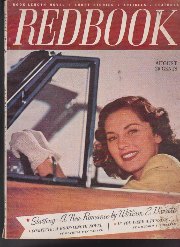Redbook Magazine RJ Chute Katrina Van Tassel Rose Franken August 1947