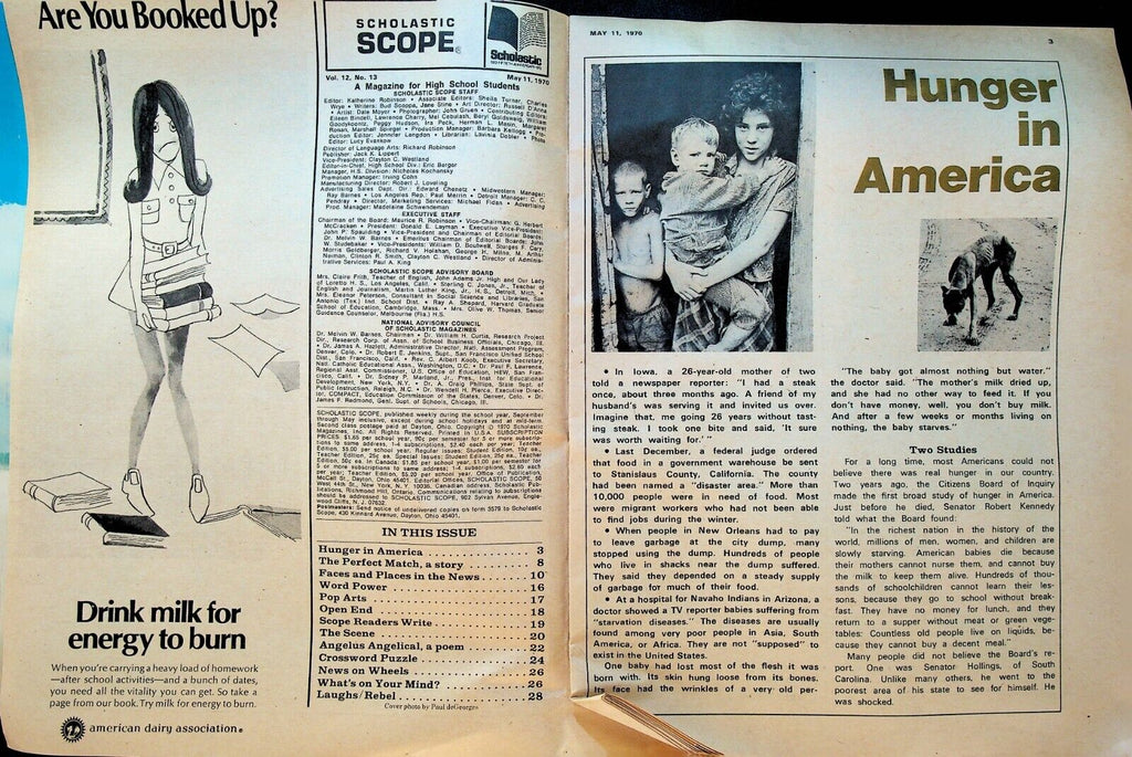 Scholastic Scope May 11 1970 John Shearer John Sebastian Bill Brownlie