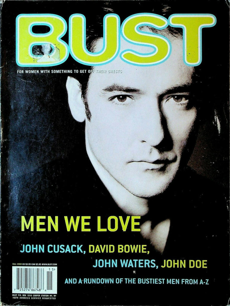 Bust Magazine Fall 2000 John Cusack David Bowie John Waters Sean Lennon
