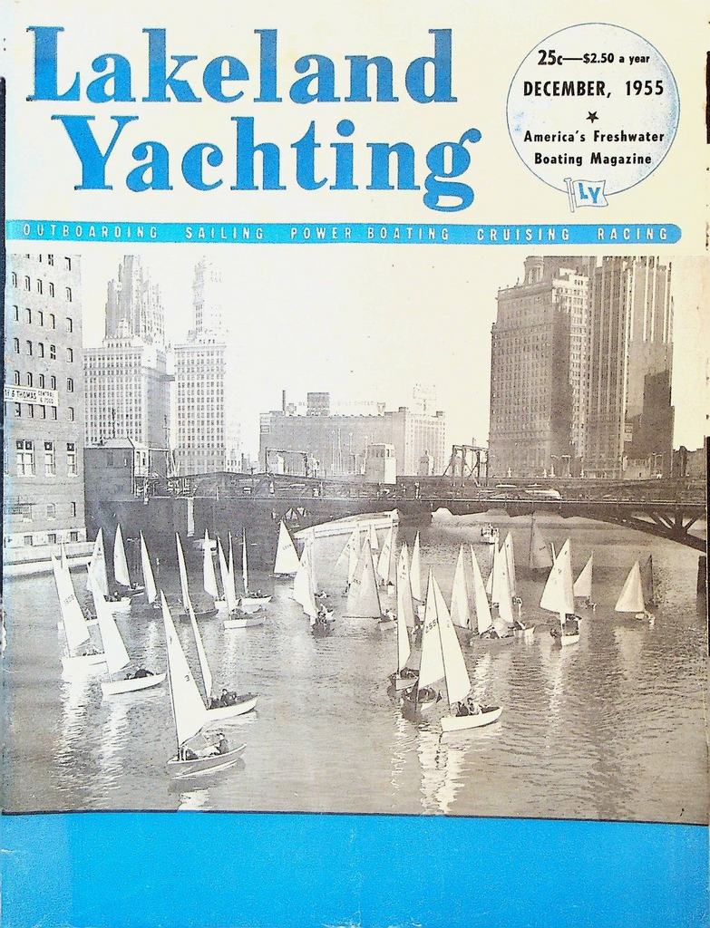 Lakeland Yachting Magazine December 1955 Riccardo Regatta Timme Angsten