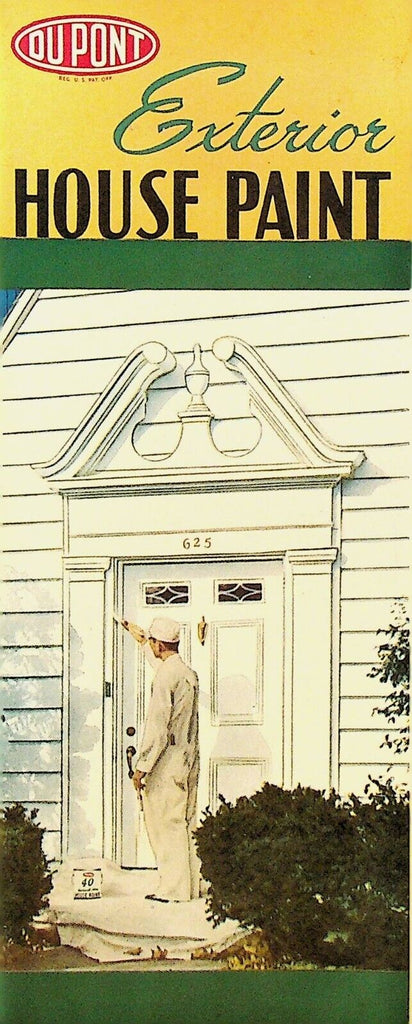 Dupont Exterior House Paint Du Pont 1949 Brochure