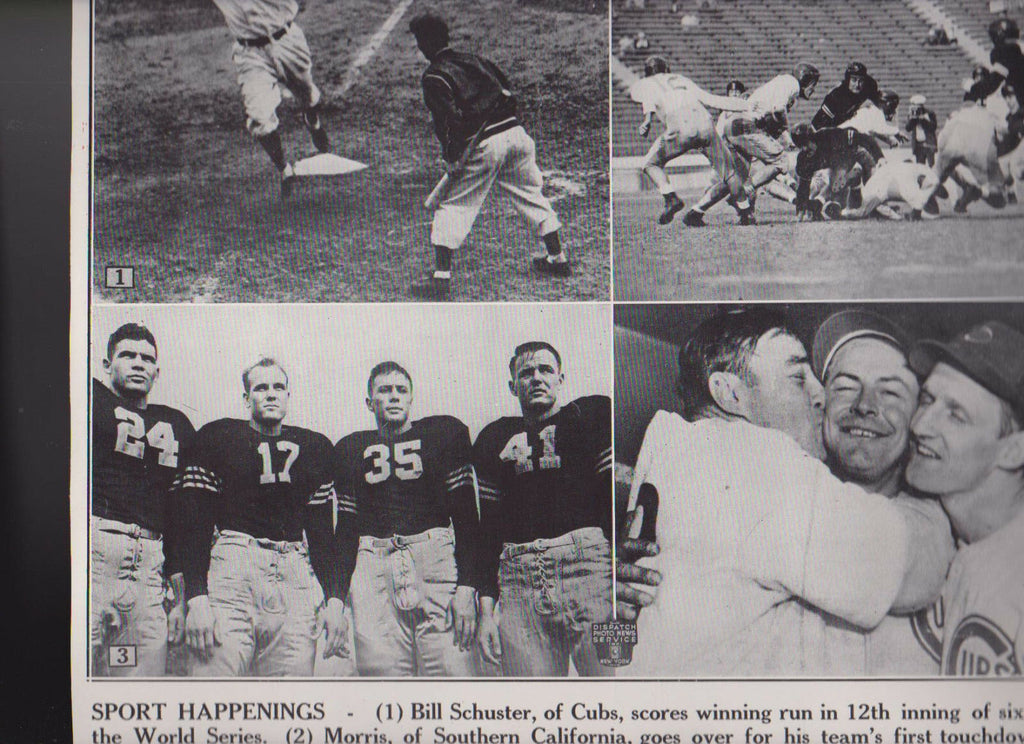 Glenn Davis Felix Blanchard Stan Hack Dispatch Photo News Service  Football