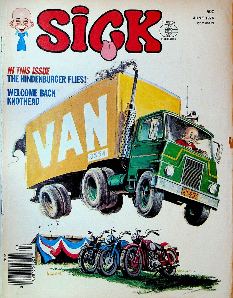 Sick Magazine June 1976 Welcome Back Kotter