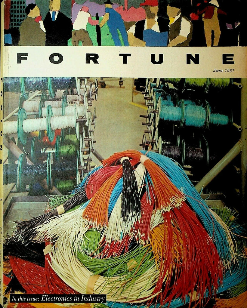 Fortune Magazine June 1957 Computers Whirlpool Korea Super Luxury Cars