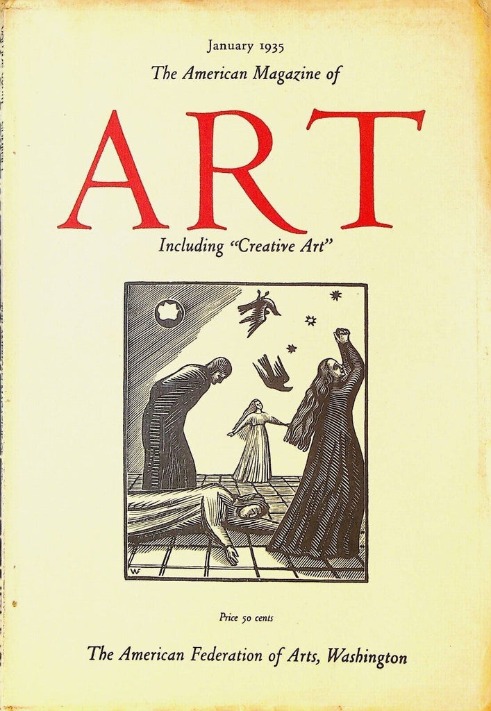 American Magazine of Art January 1935 Alfred Stieglitz George Luks
