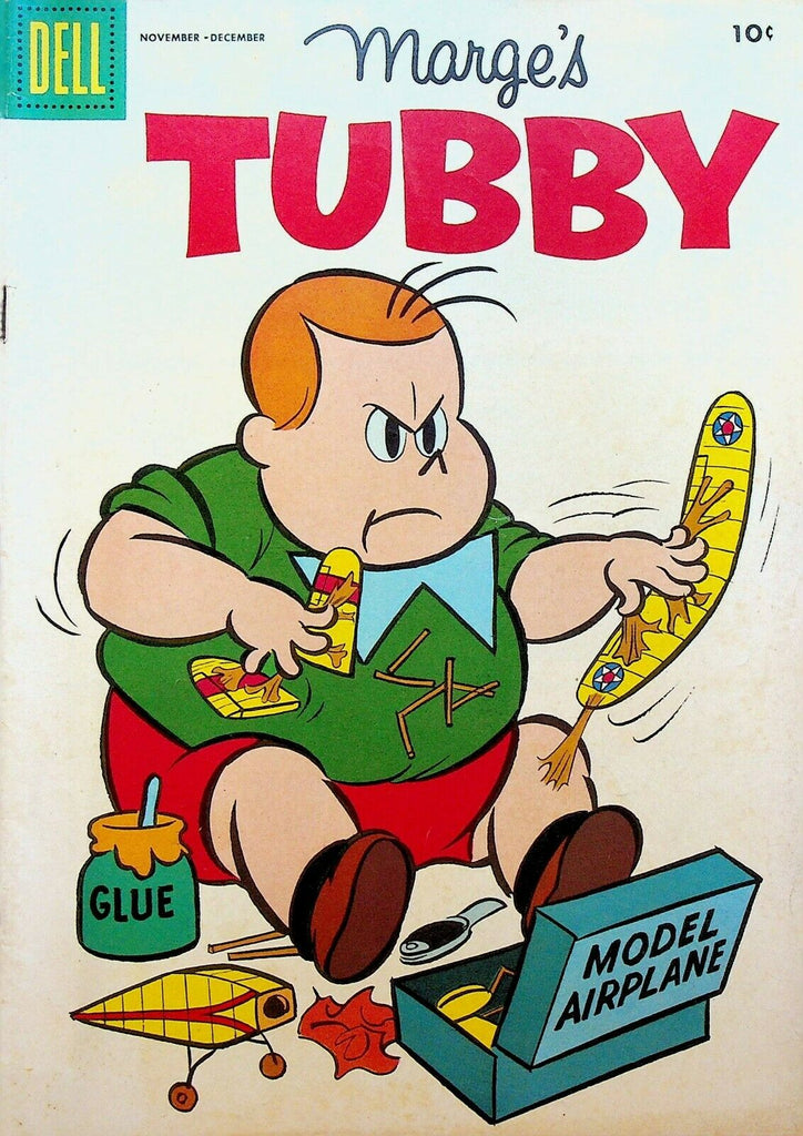 Marge's Tubby 19 Dell Comics 1956 Model Airplane
