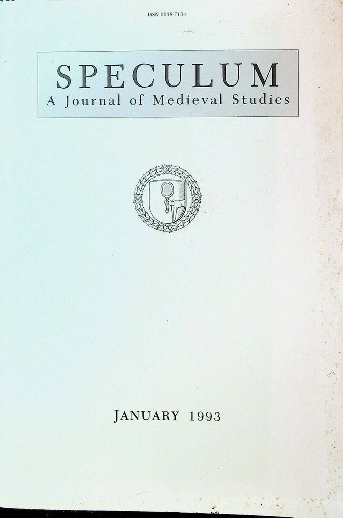Speculum Journal of Medieval Studies January 1993 Peter Comestor Old Occitan