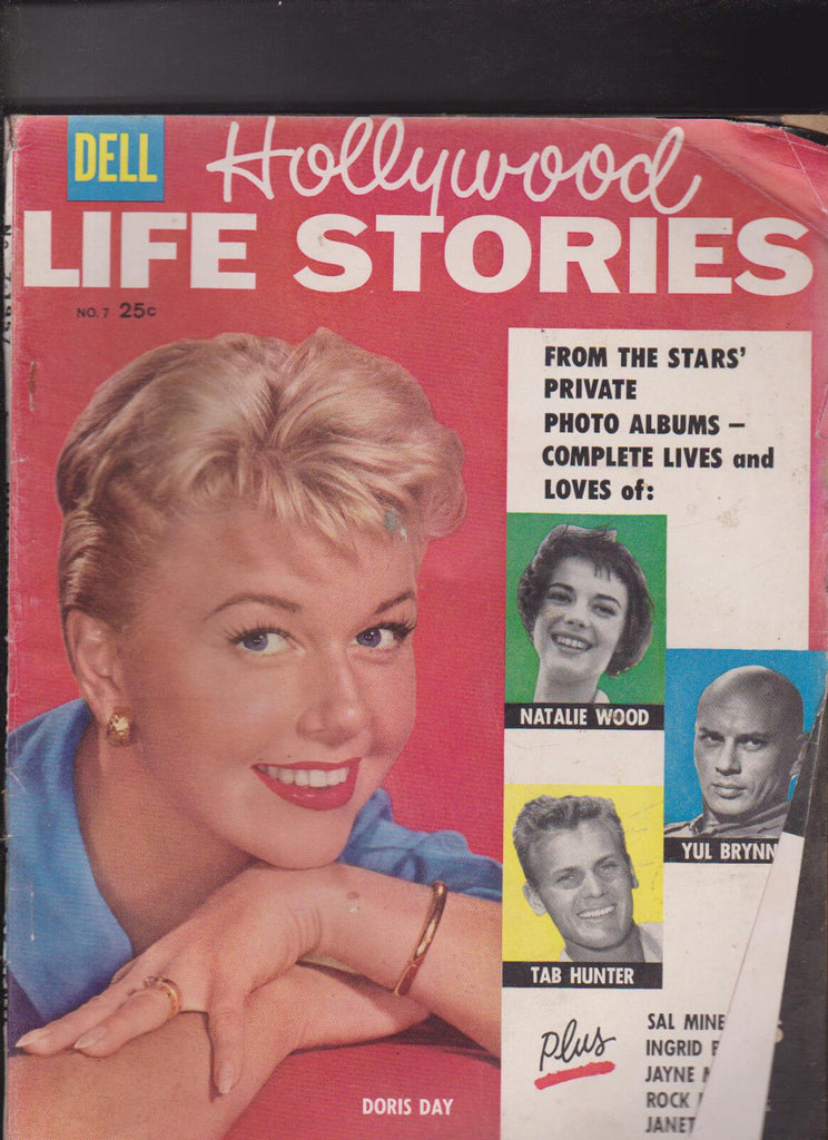 Hollywood Life Stories #7 Natalie Wood Yul Brynner Doris Day Tab Hunter