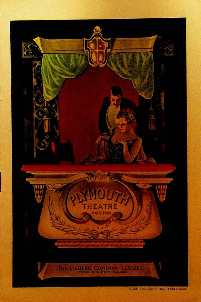 Wanted $22,000 Playbill October 5 1914 Clayton Hamilton Harold Russell