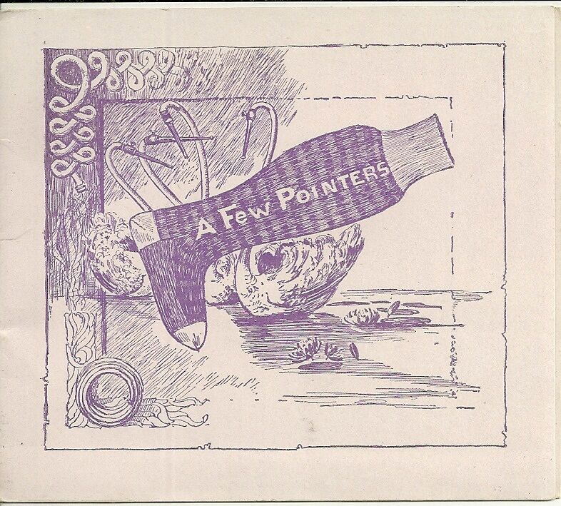 Stephen Ballard Rubber Co Wearing Hose Ad Booklet 1890s Fashion