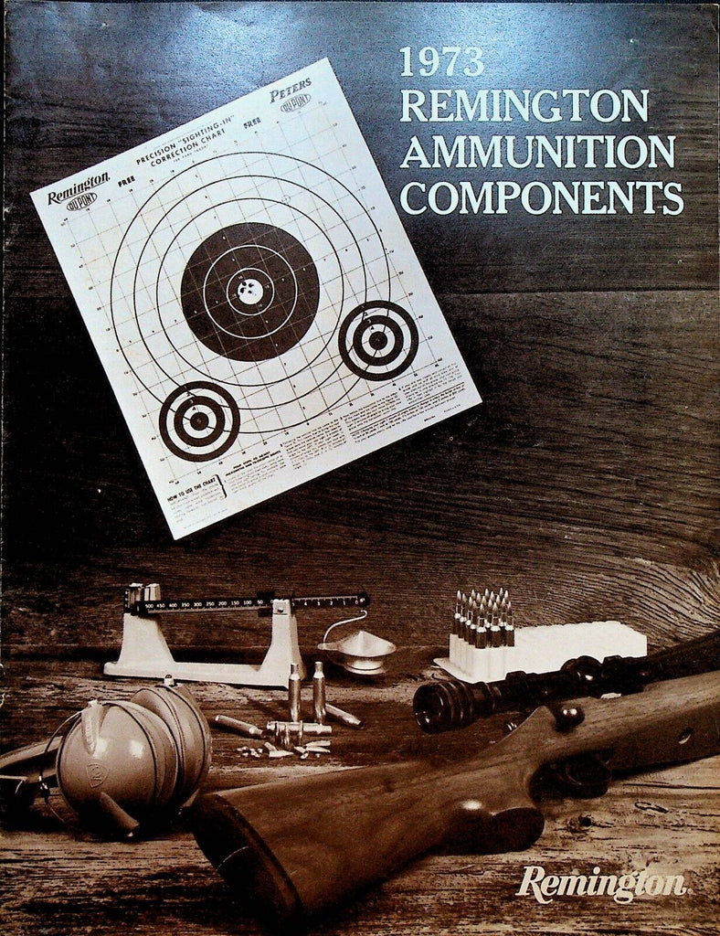 Remington Ammunition Components 1973 Booklet Bridgeport Ct