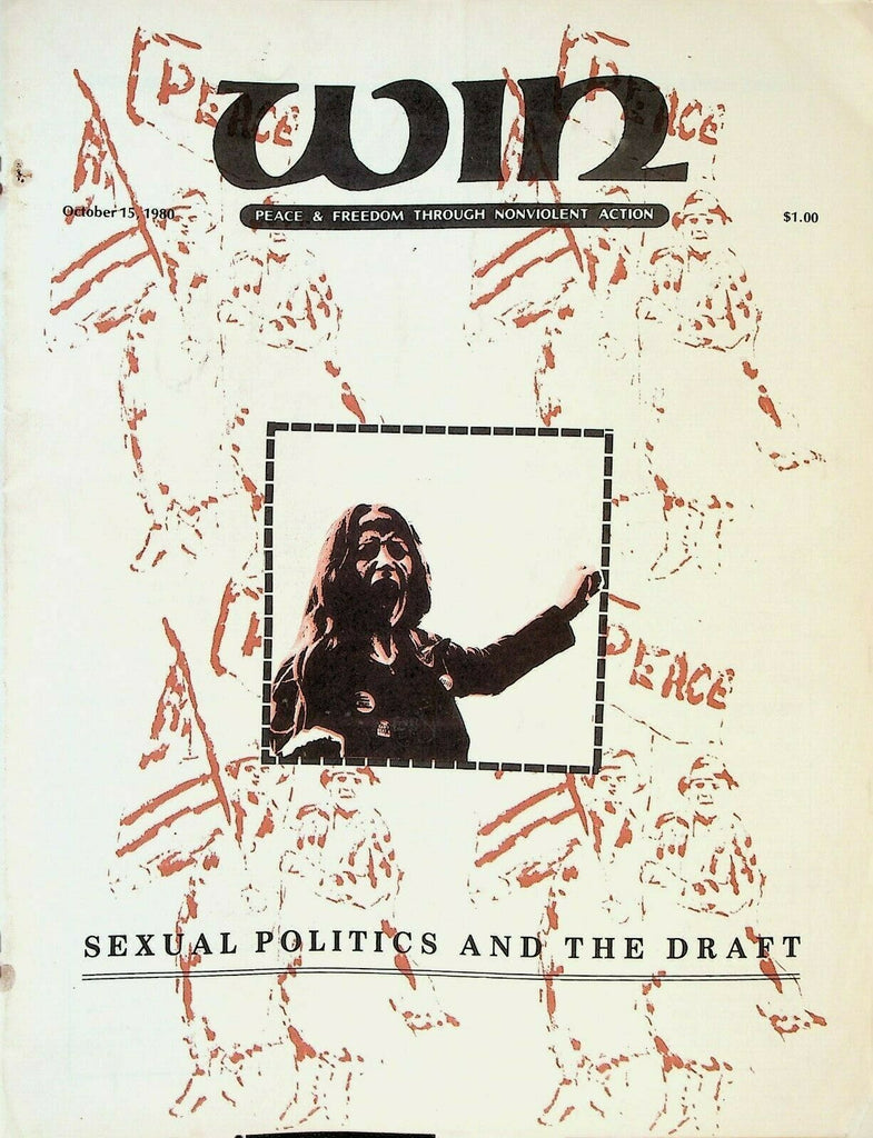 Win Magazine October 15 1980 Women & the Draft Columbia Political Prisoners