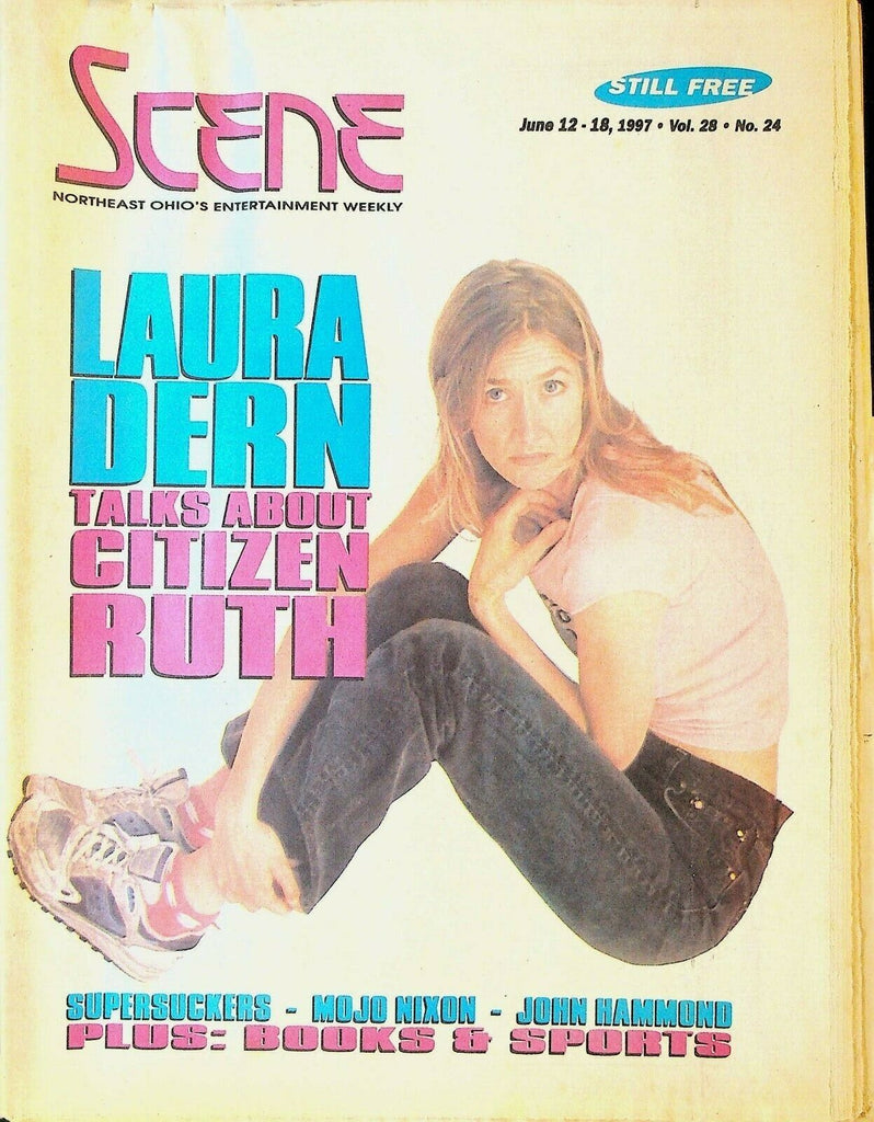 Cleveland Scene Magazine June 12 1997 Laura Dern Mojo Nixon John Hammond