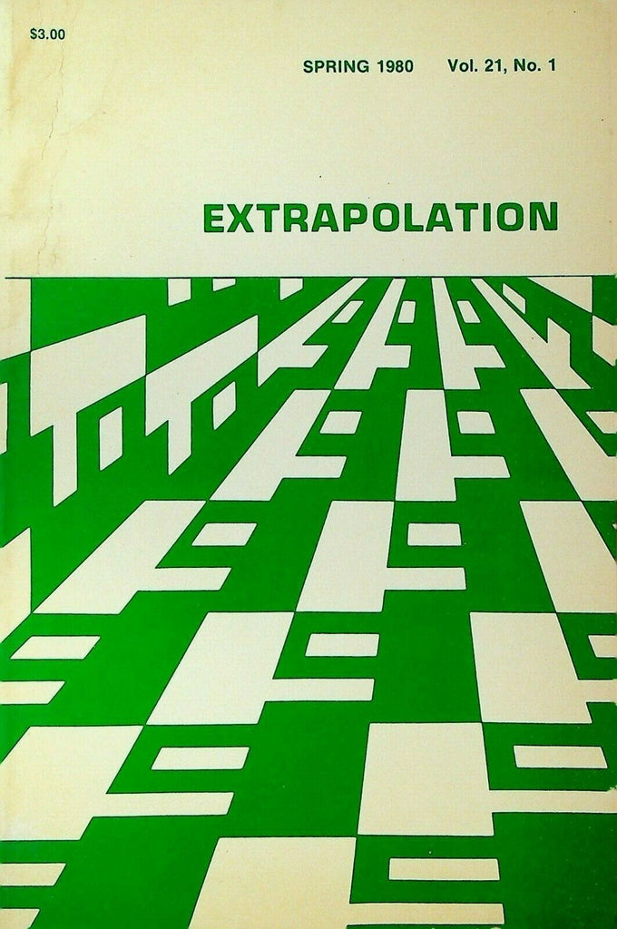 Extrapolation Science Fiction Spring 1980 Edgar Allan Poe Peter S Beagle