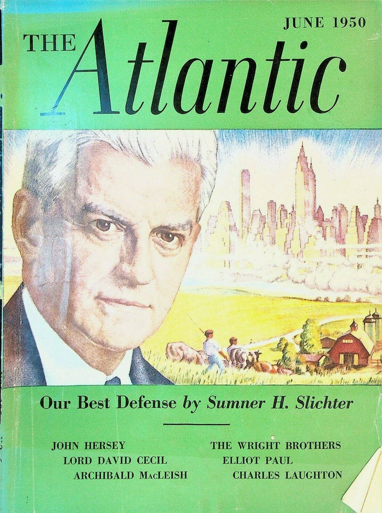 Atlantic Magazine June 1950 Wright Brothers at Kitty Hawk John Hersey