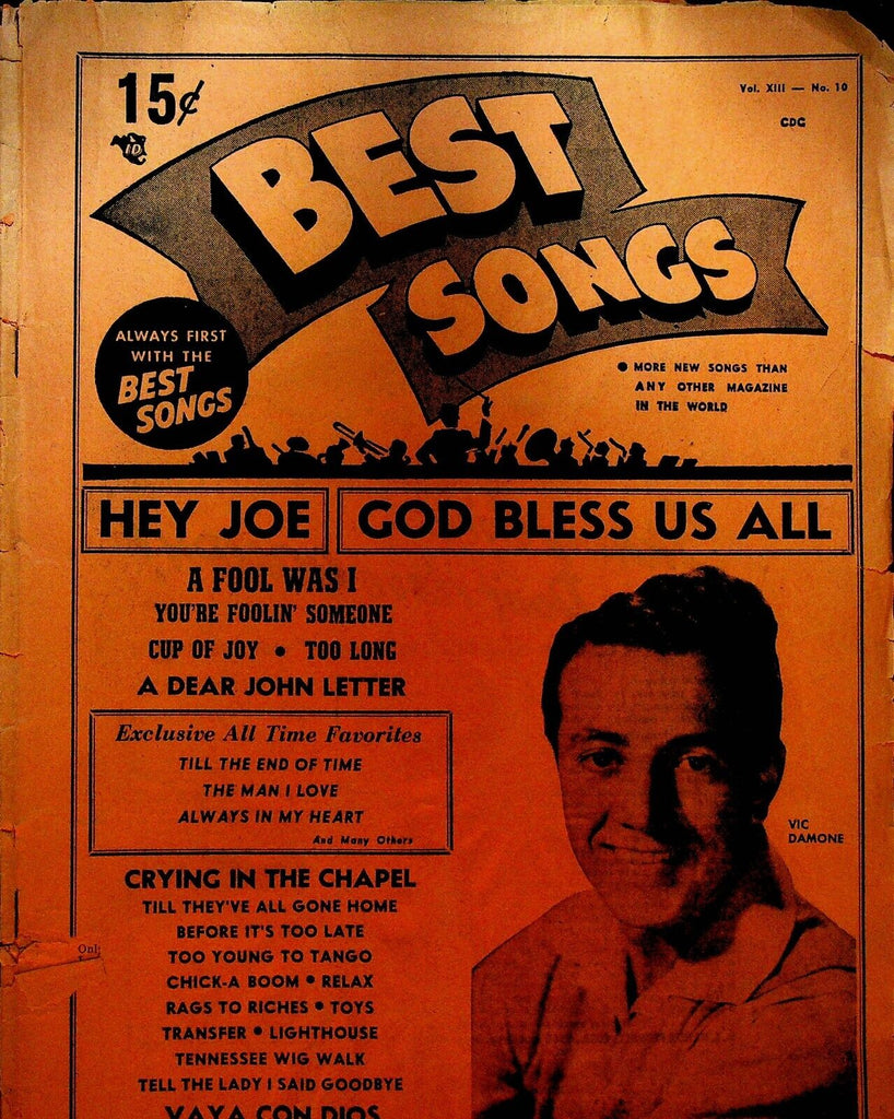 Best Songs Magazine V 13 #10 Vic Damone