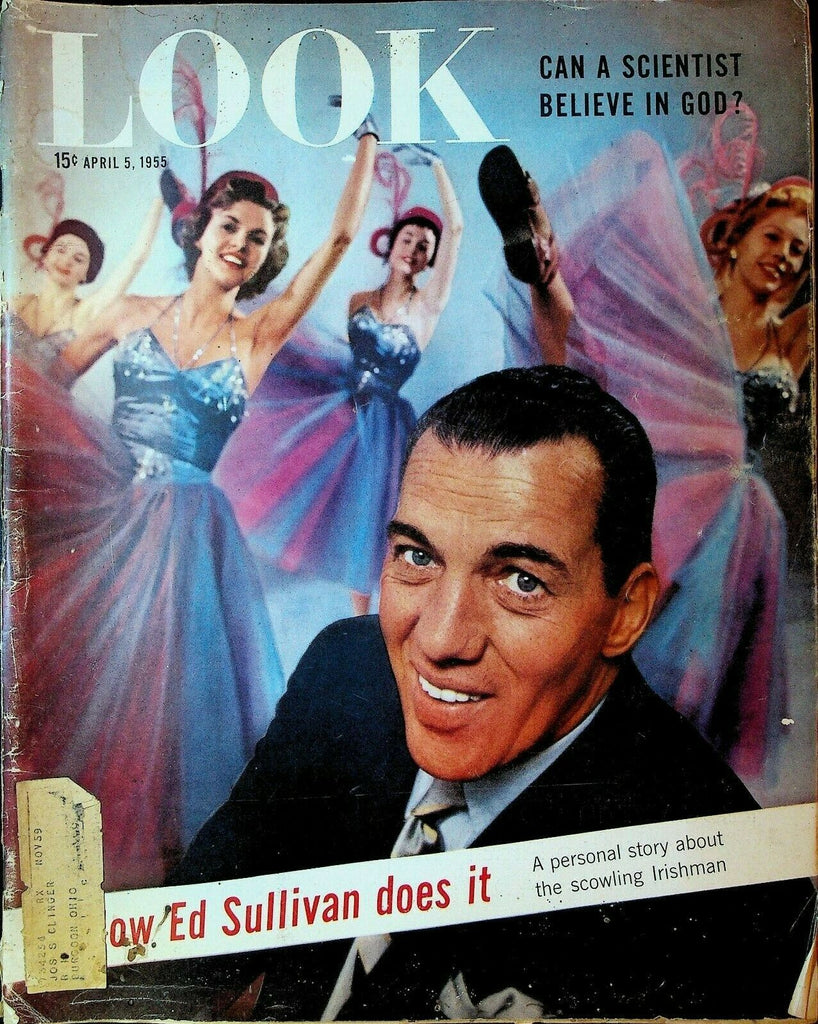Look Magazine April 5 1955 Ed Sullivan Archie Moore Shirley Jones East of Eden