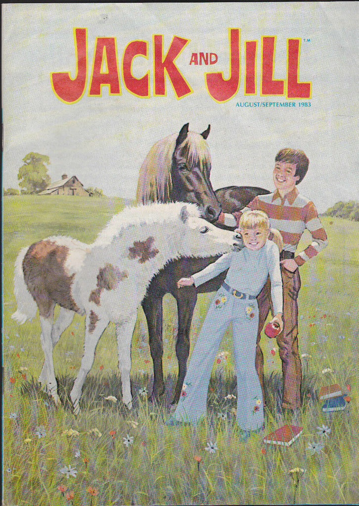 Jack and Jill Magazine Helen Buckland Horse Cover August/September 1983
