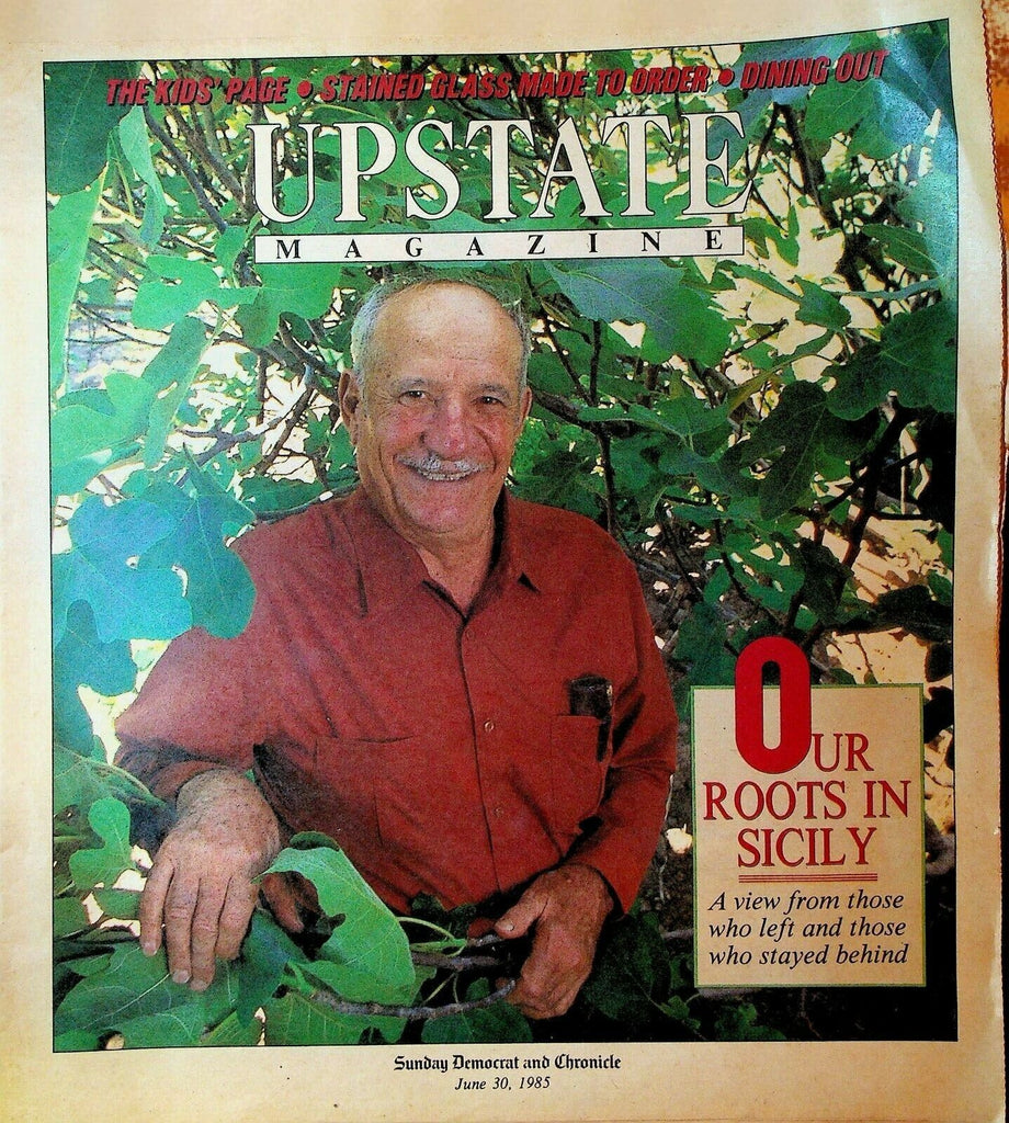 Upstate Magazine June 30 1985 Calogero Oliveri Sicily Barbara Eden