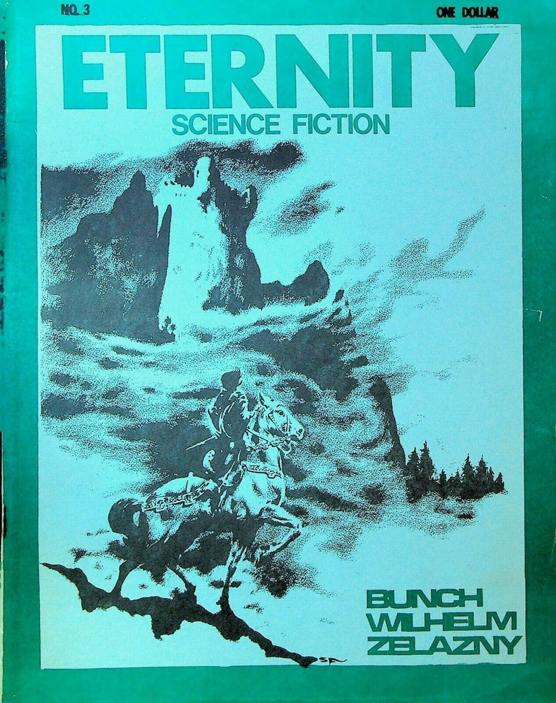 Eternity Science Fiction Magazine #3 May 1974 Roger Zelazny Kate Wilhelm