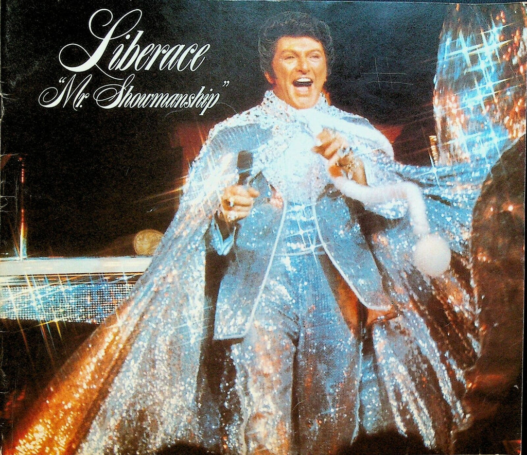 Liberace Mr Showmanship Program 1970s Piano Pianist