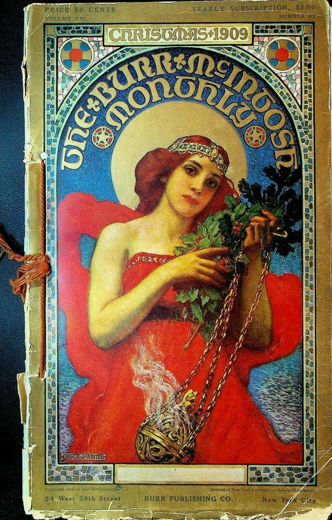 The Burr McIntosh Monthly Magazine Christmas 1909 Scotland Fannie Ward