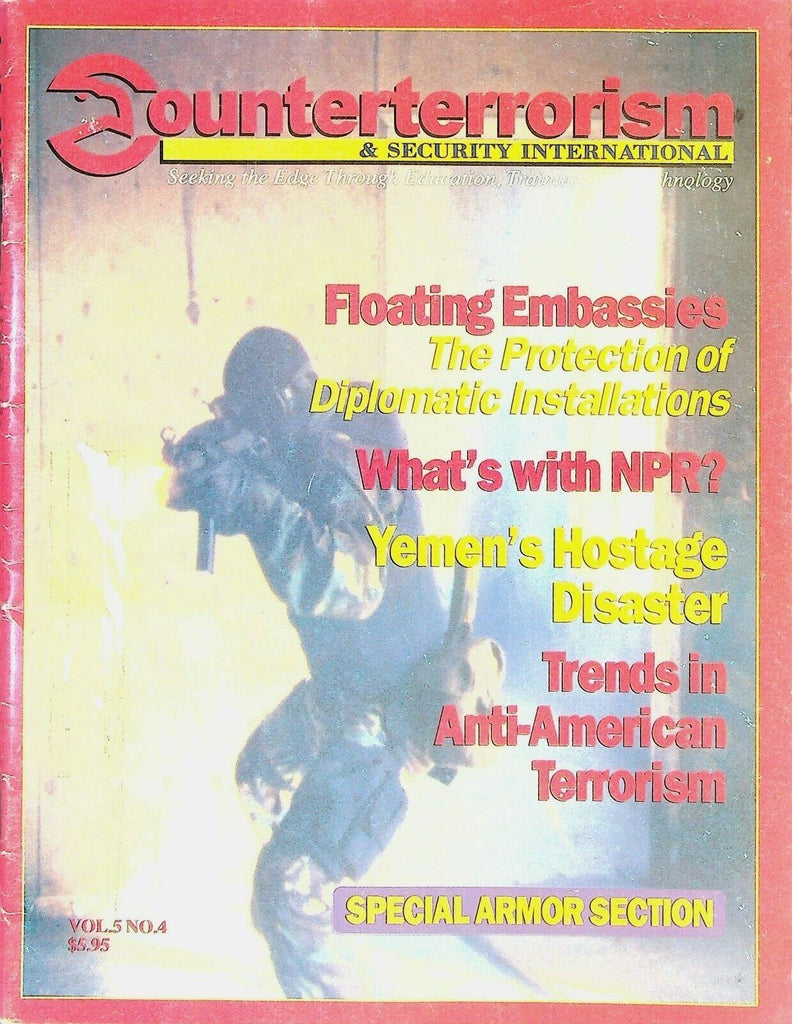 Counterterrorism & Security International Magazine 1999 Brad Sherman NPR Israel