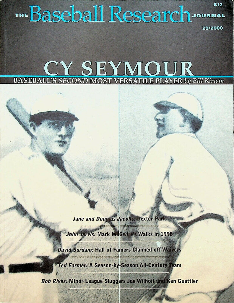 Baseball Research Journal #29 Mark McGwire Nolan Ryan Hack Wilson