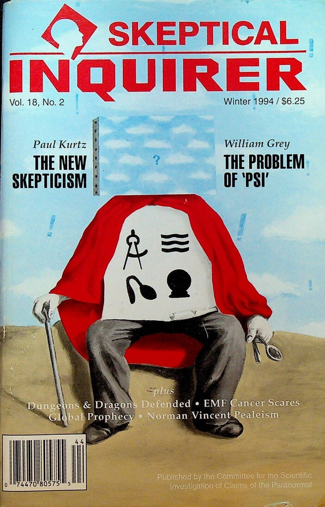 Skeptical Inquirer Magazine Winter 1994 Dungeons & Dragons Montauk Project