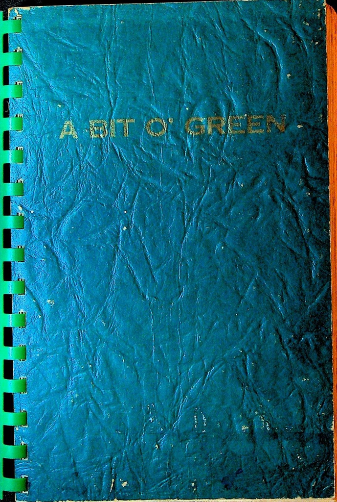A Bit O Green by Hugh Victor Kane 1951 Niagara Falls NY First Baptist Church