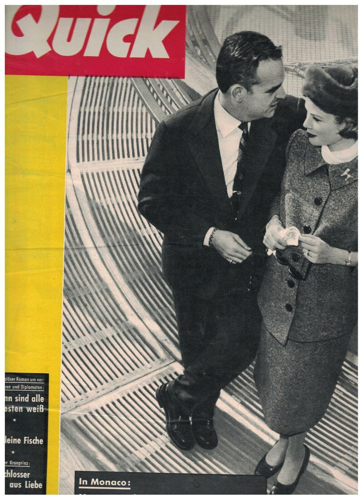 Quick Magazine February 2 1957 Grace Kelly Irene Mann Sophia Loren