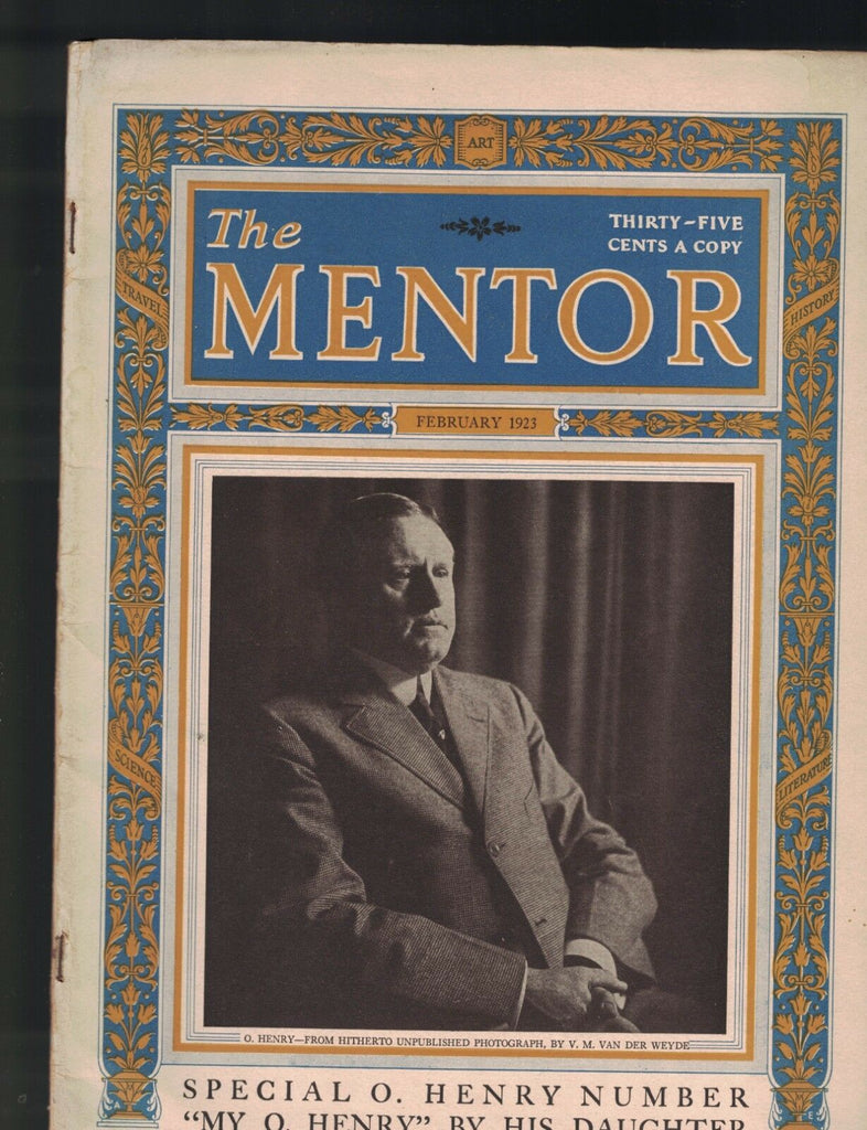 Mentor Magazine February 1923 O Henry Issue Author