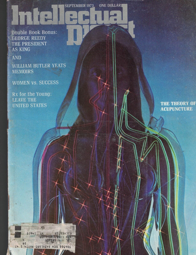 Intellectual Digest Magazine September 1973 Acupuncture William Butler Yeats