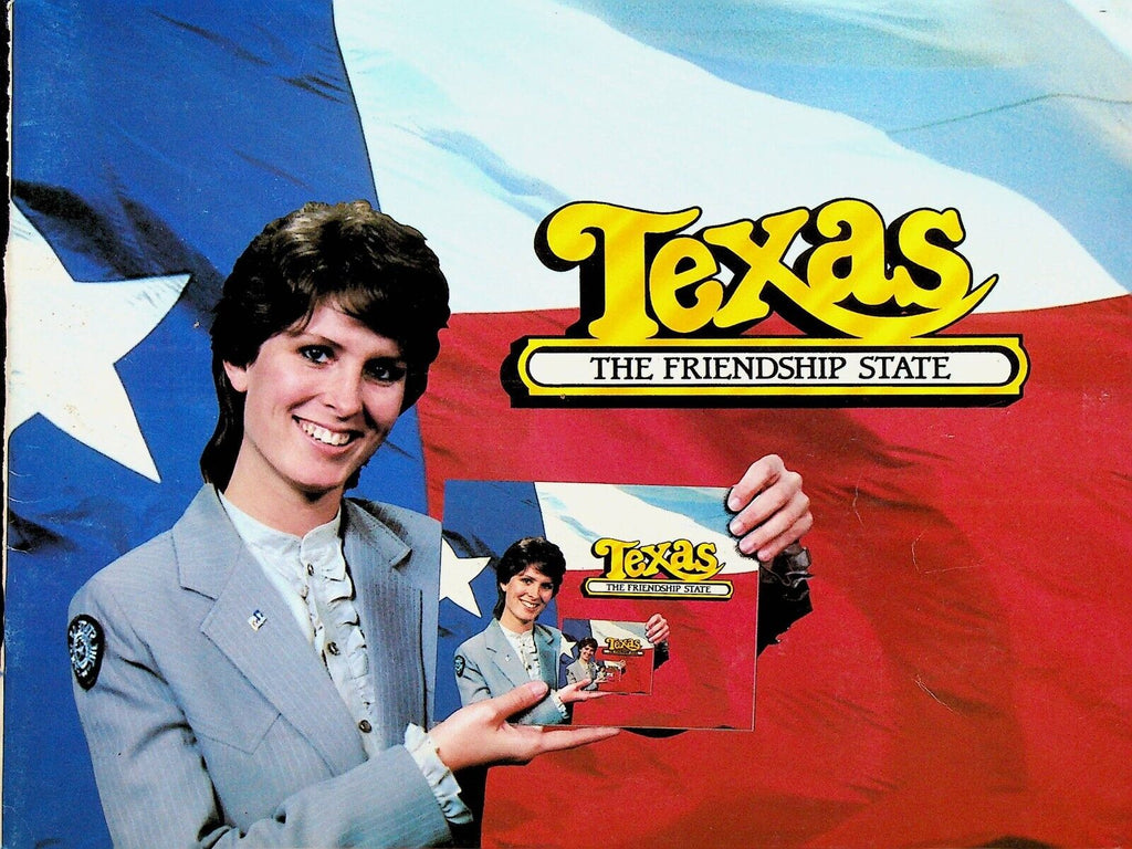 Texas The Friendship State 1986 Sesquicentennial Booklet Infinity Cover