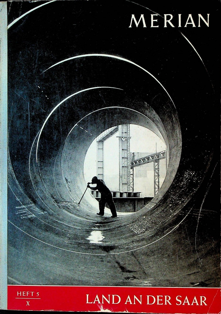 Merian 1957 Land an Der Saap Maler Albert Weisgerber Mettlacher Keramik