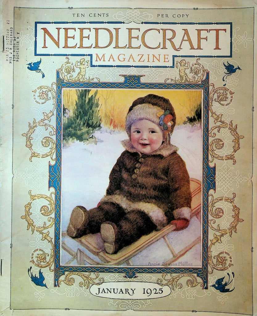 Needlecraft January 1925 Cream of Wheat Ad Little Engines That Burn Up Energy