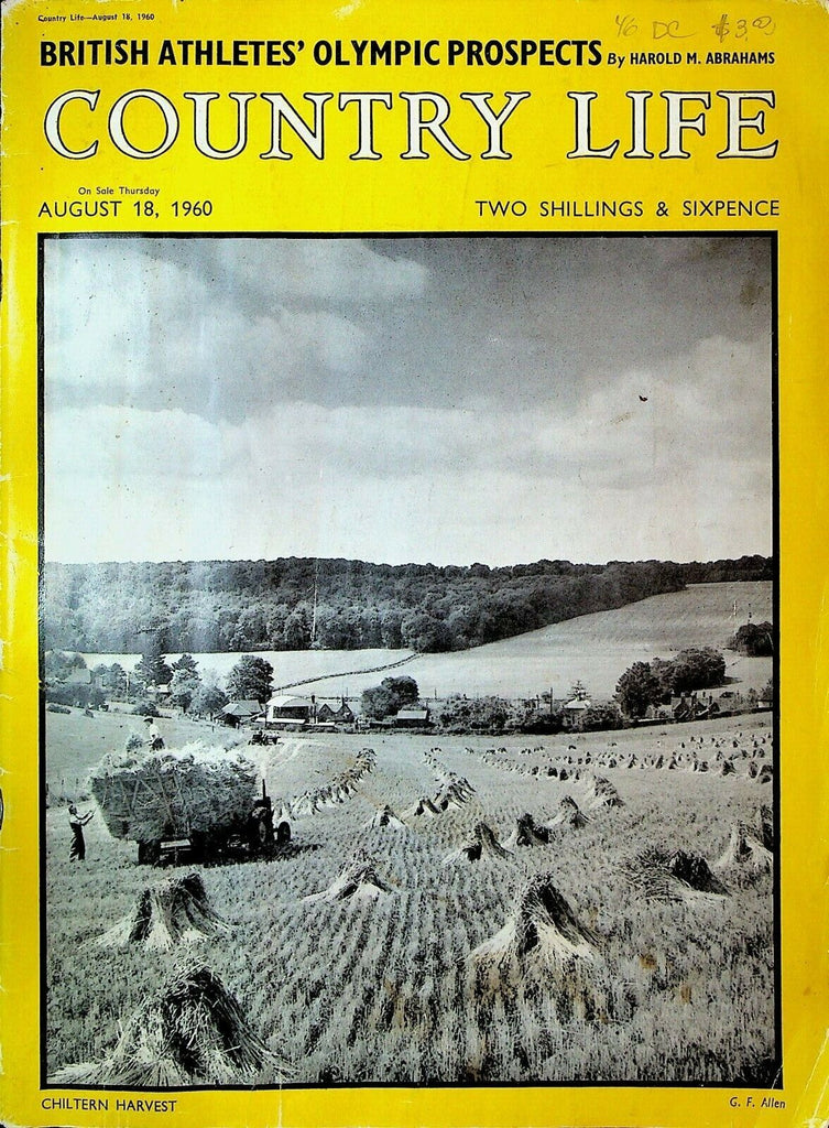 Country Life Magazine August 18 1960 Olympics Dublin Horse Show