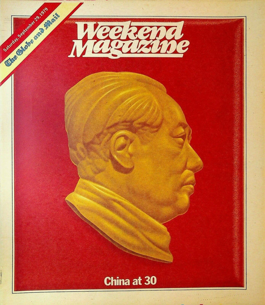 Weekend Magazine September 29 1979 China Mao Tse-Tung Adrienne Clarkson