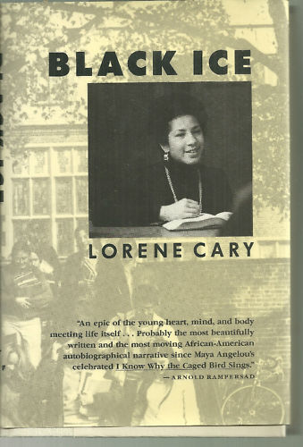 Black Ice by Lorene Cary (1992) SIGNED Book