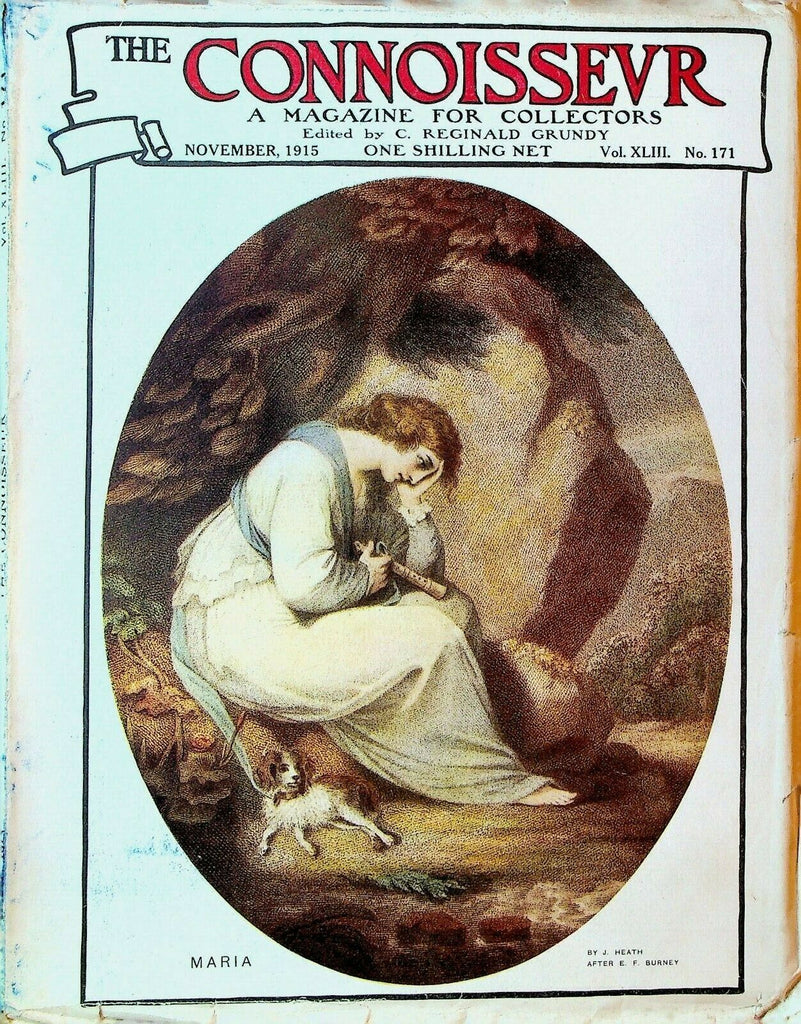 Connoisseur Magazine November 1915 Splashed Bronze Vases Randolph Berens