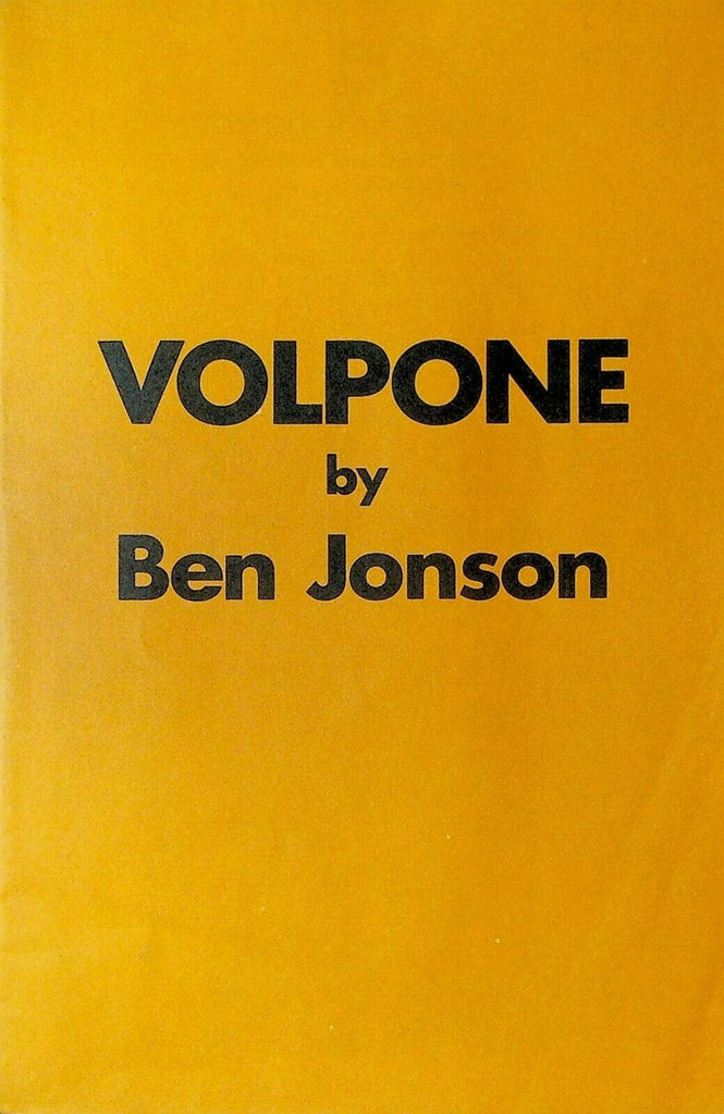 Volpone by Ben Jonson Program 1971 Stratford Festival Donald Sutherland