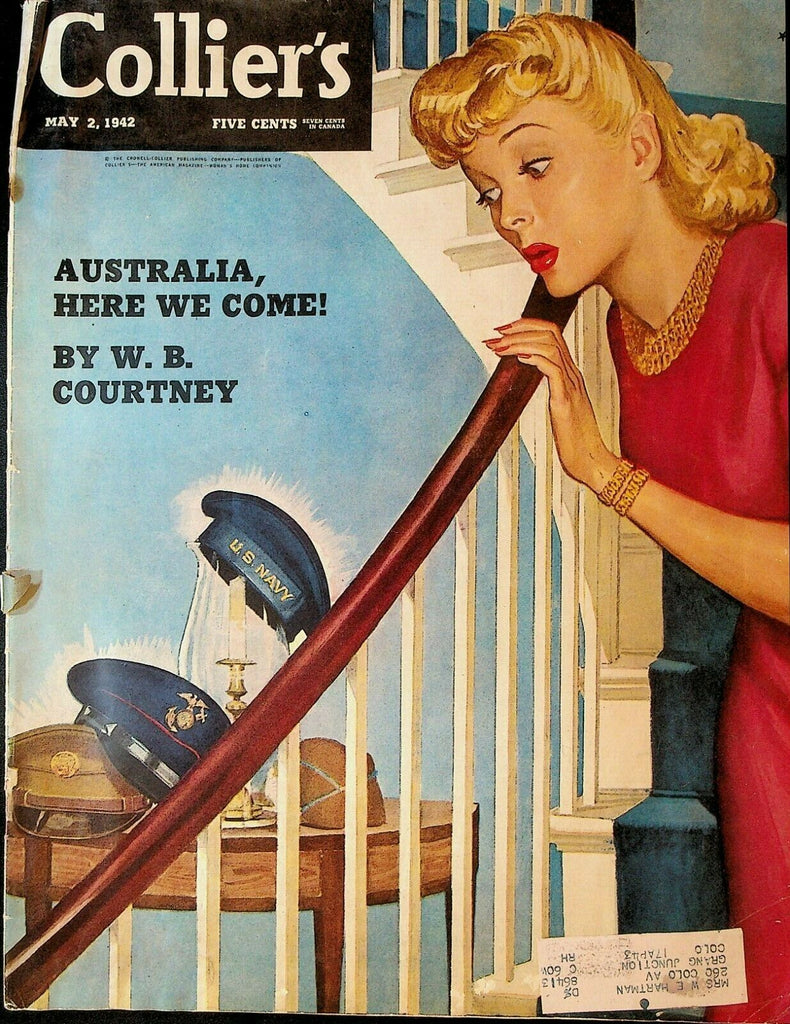 Collier's Magazine May 2 1942 Agatha Christie Harry Doll Tom Webb