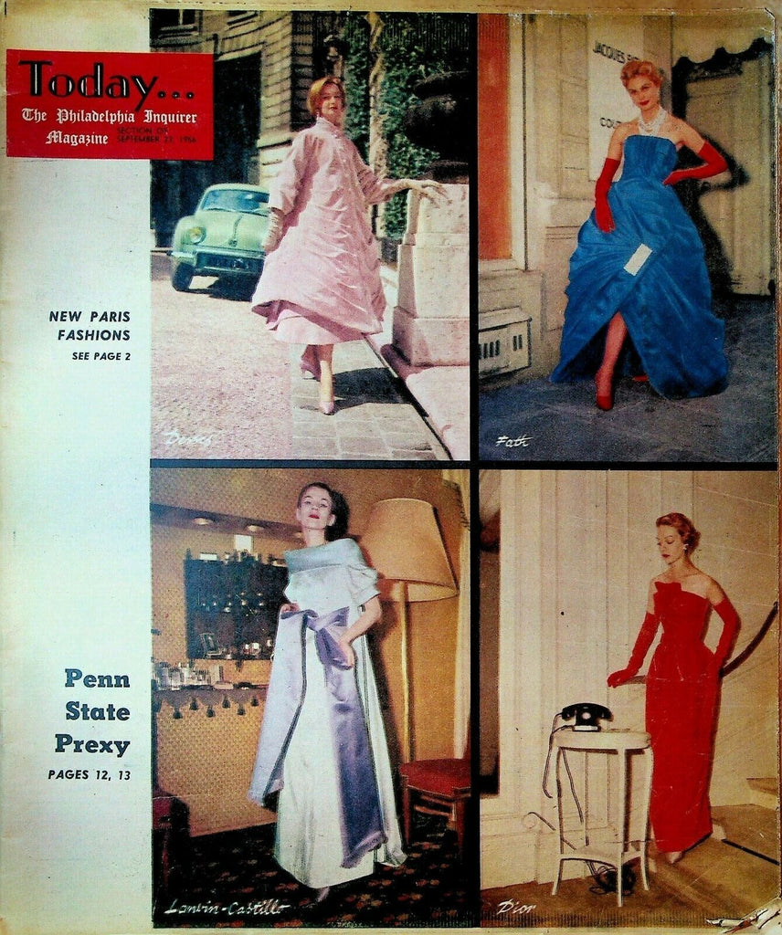 Today The Philadelphia Inquirer Magazine September 23 1956 Tibet Mao Tse-Tung