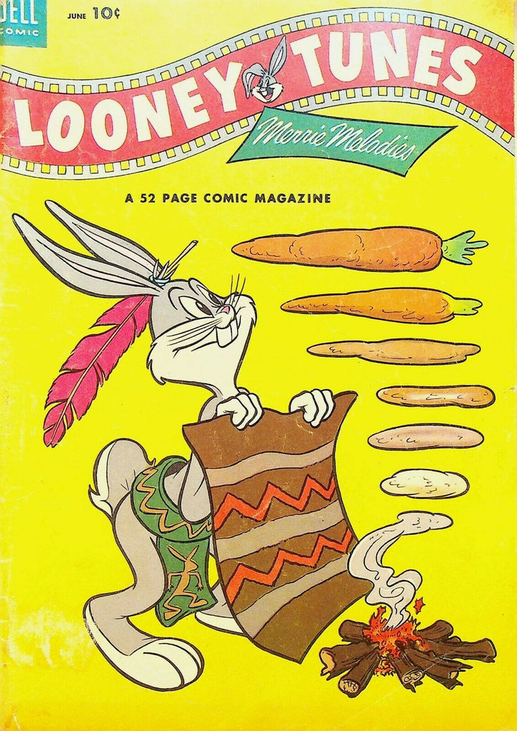 Looney Tunes 140 Dell Comics 1953 Bugs Bunny Smoke Signals