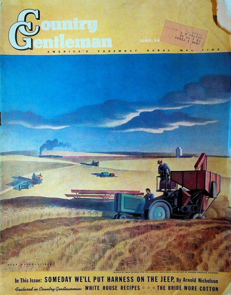 Country Gentleman June 1942 WWII Jeep Sea Islands Georgia South Carolina
