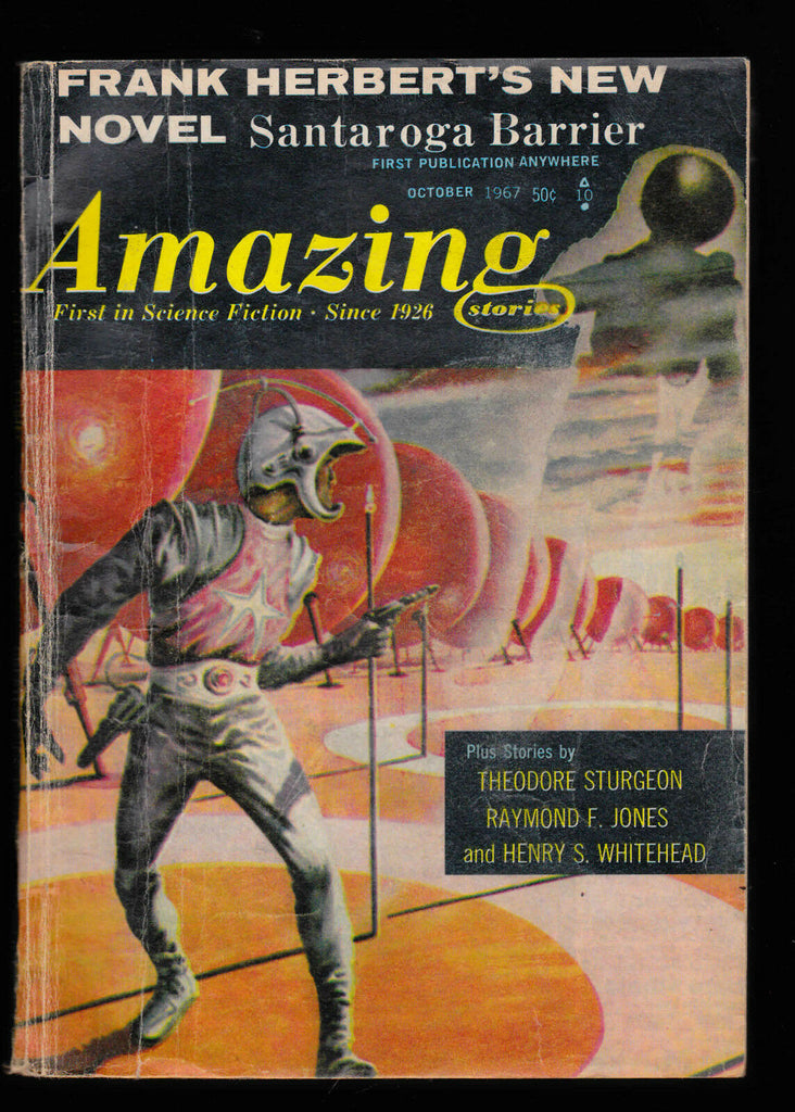 Amazing Stories October 1967 Frank Herbert Theodore Sturgeon Raymond F Jones