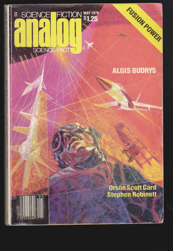 Analog Magazine May 1978 Orson Scott Card Stephen Robinett Algis Budrys
